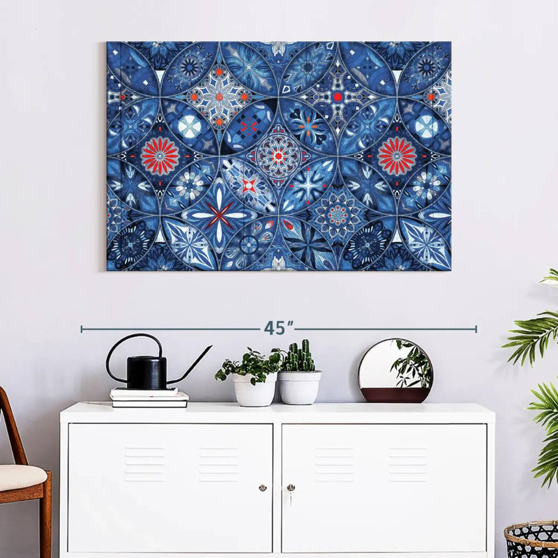 Kaléidoscope floral Kerner, H 26 po x l 39 po