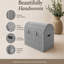 Wicker Storage Chest-471441353
