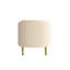 Banc de rangement avec repose-pieds Beige Modern-689494113