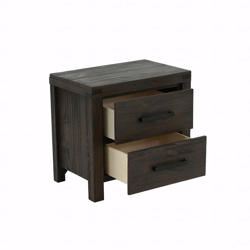 Table de chevet 2 tiroirs