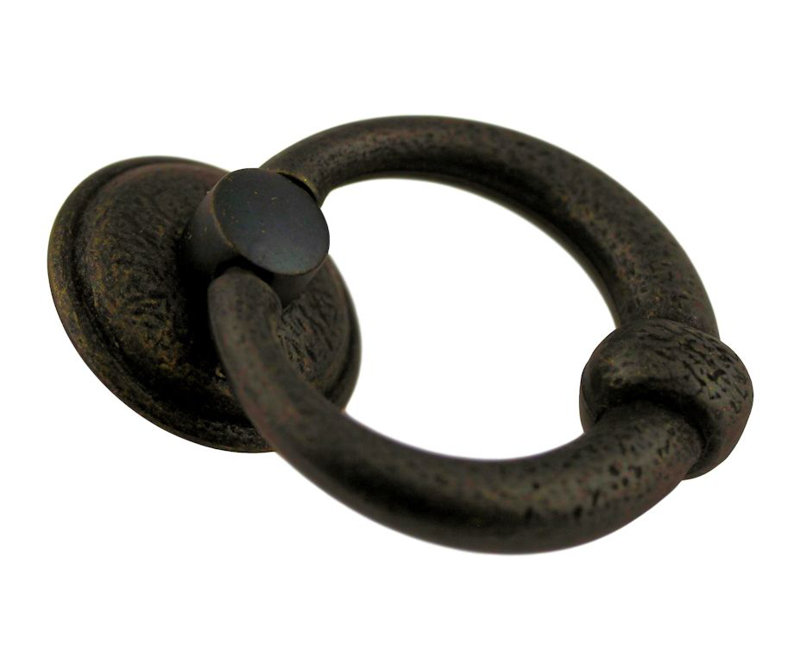 (5 Pack)Ring Pull Dark Antique Bronze