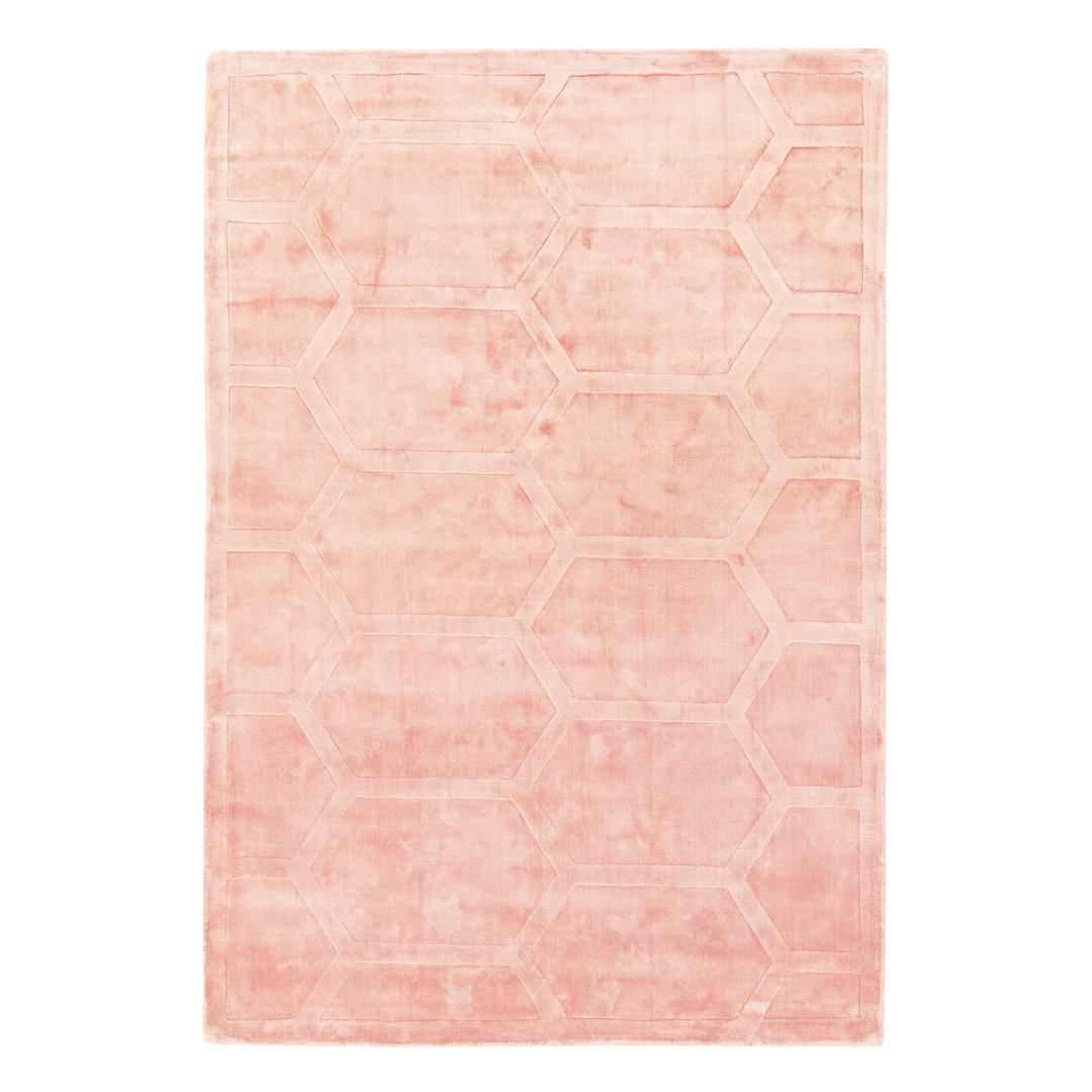 Hand Tufted Pink Rug