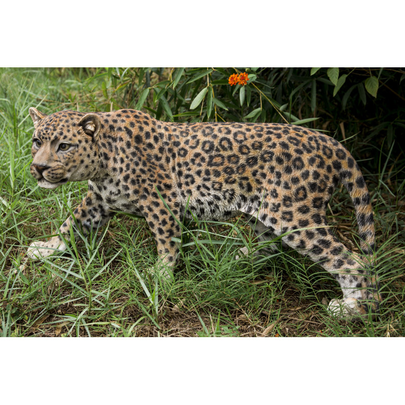 Statue de tige leopard