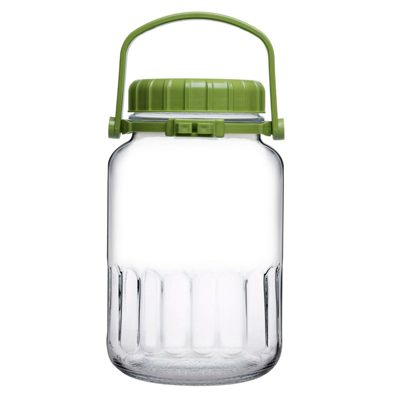 Glass Jar, 28cm H x 18cm W x 17cm D