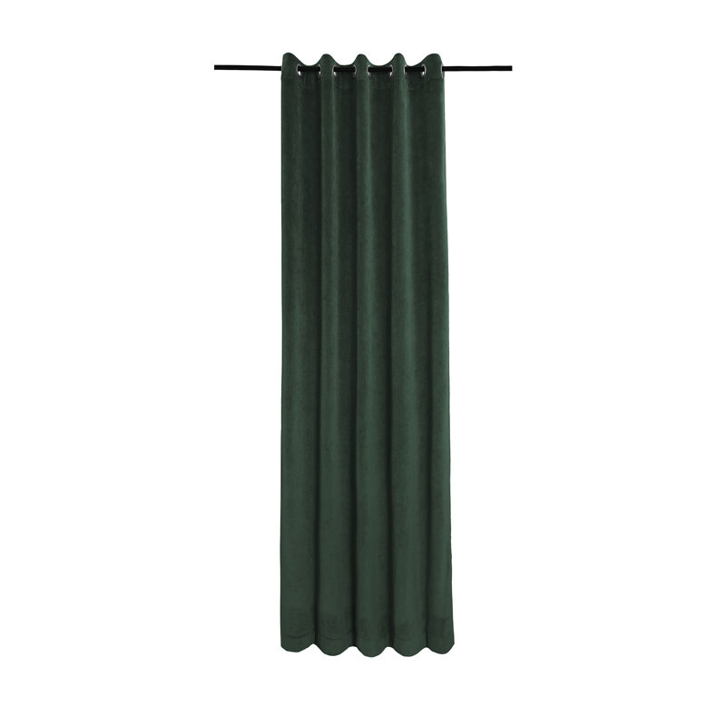 Macdoel Room Darkening Curtain, Green