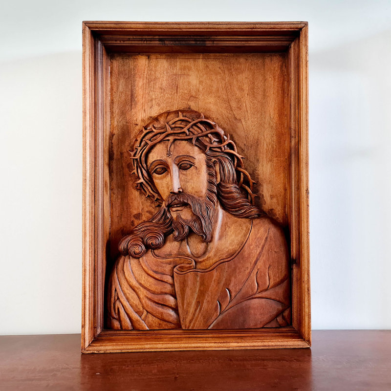 Handmade Traditional Religious & Spiritual Wall Decor on Solid Wood