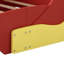 Lit plateforme simple avec roulettes