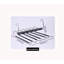 Cintre pour pantalons pliable en acier inoxydable-177038325