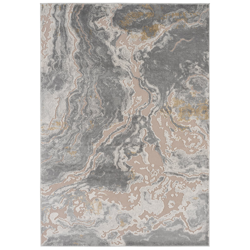 Palma 374 Performance Abstract Rug, 8'-0" X 10'-0" Rectangle