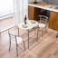 Houchin 2 - Person Four Leg Dining Set-1291081656