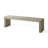 Acacia Wood Dining Bench, Grey+Taupe