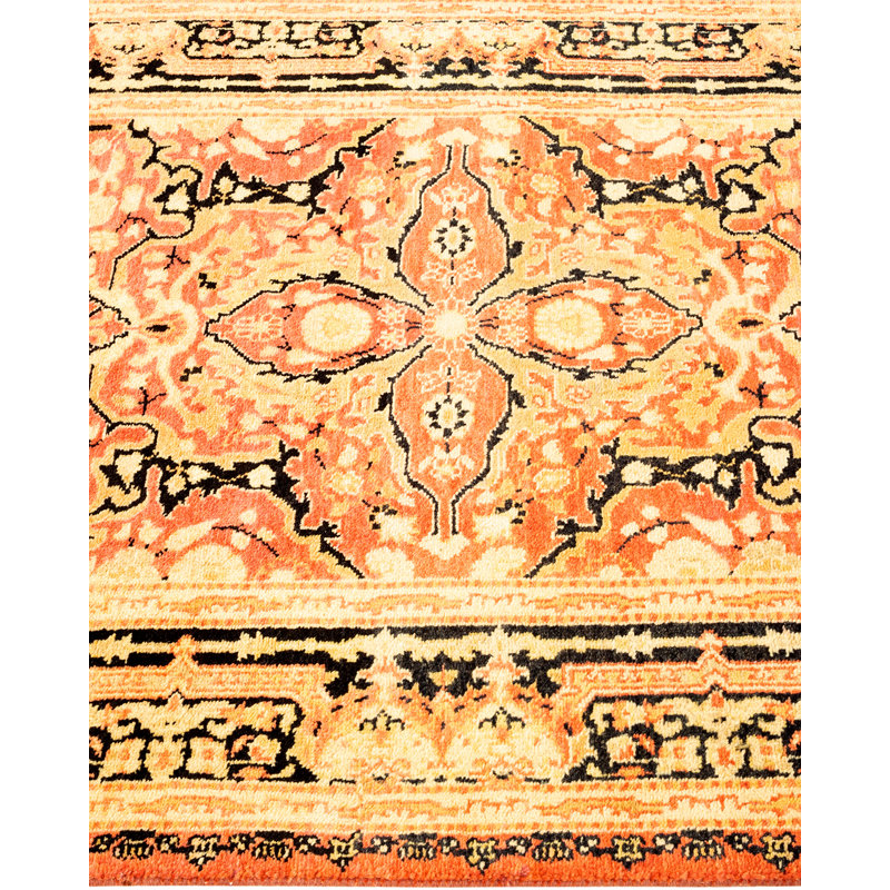 Classic One-of-a-Kind 2' 8" X 12' 1" Hand Knotted Area Rug