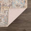Tapis oriental brun lavable à la machine Becky-1048139645