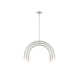 Yula 6 Light Metal Dimmable Chandelier