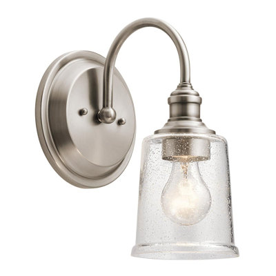 Eide Steel Armed Sconce