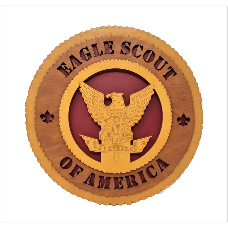 Décoration murale aigle scouts