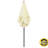 Caylee 180cm X 120cm Rectangular Beach Parasol-1794313315