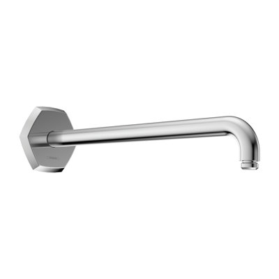 Hansgrohe, bras de douche transitionnel 15 po 4 po en or brossé optique, 04833250, pour les produits Hansgrohe