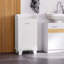 31-Inch Freestanding Bathroom Tilt Out Laundry Hamper Storage Cabinet
