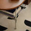 Table basse de style rétro avec meuble télé