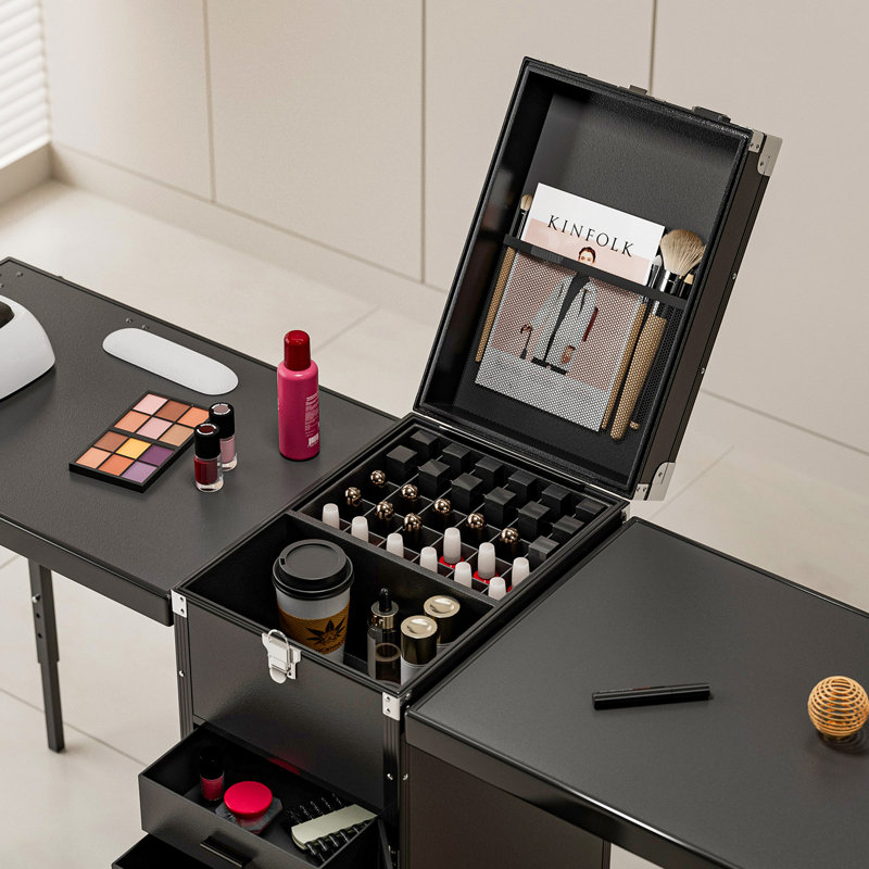 Aluminum Makeup Organiser