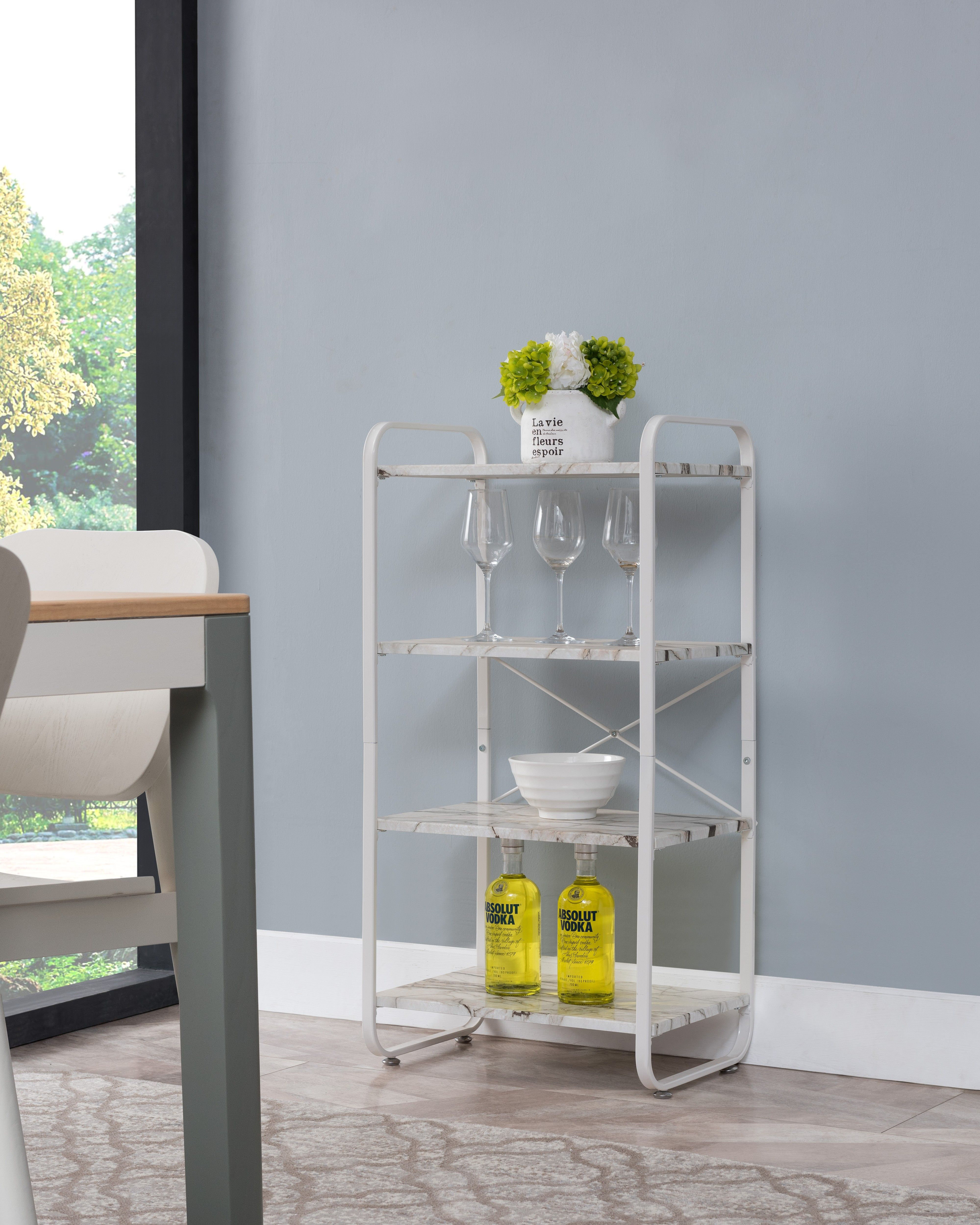 Wrought Studio™ Marlborough 4-Tier Kitchen Baker's Rack - Utility ...