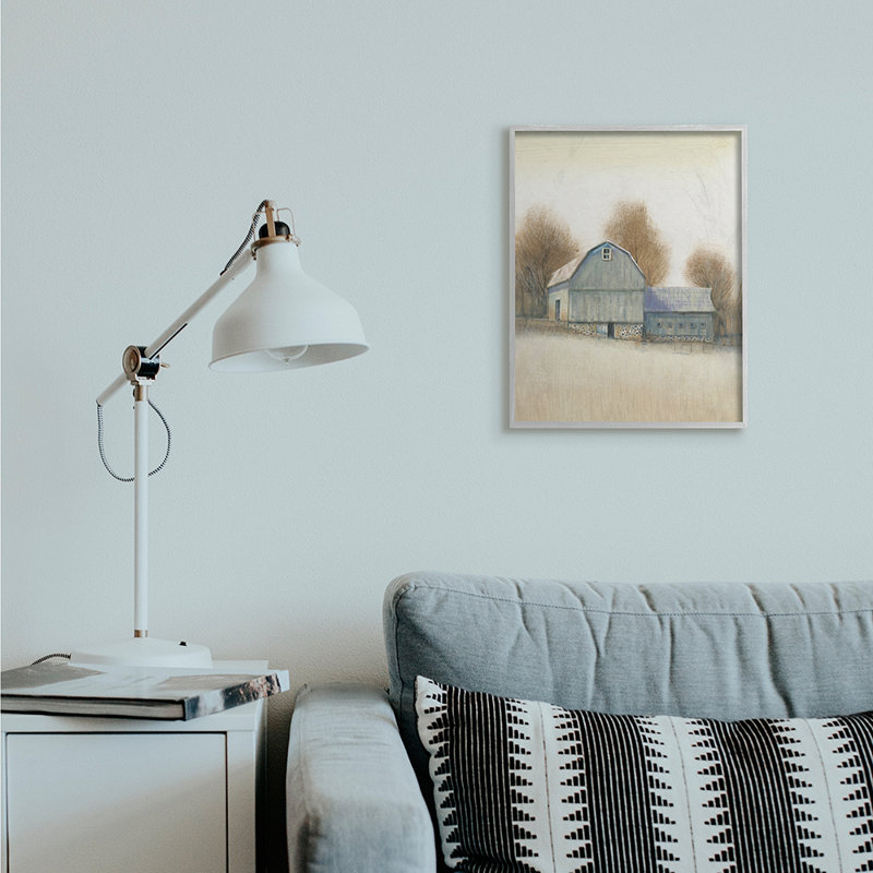 «Vintage Farm Barn Stable Neutral Autumn Tones» par Timothy O 'Toole, impression, H 20 po x l 16 po x 1,5 po