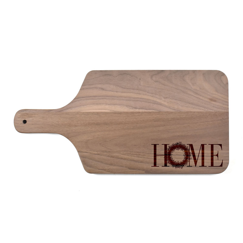 Planche à découper Home Wreath, Naturel foncé