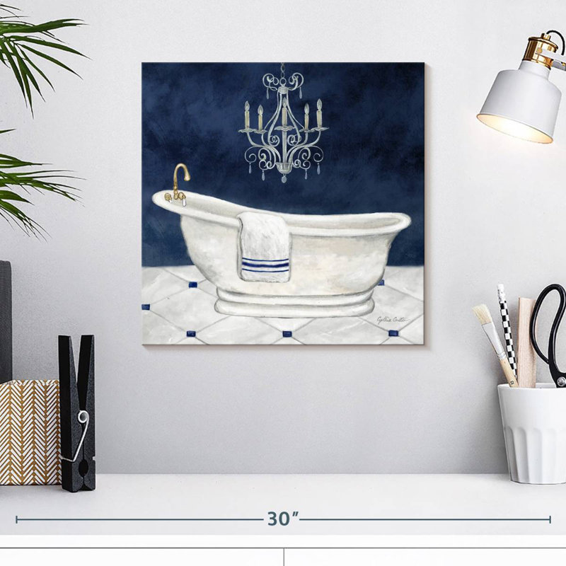 Kerrick Navy Blue Bath I