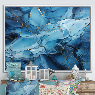 Raheema " Glacier Glacial Majesty Geometric II "
