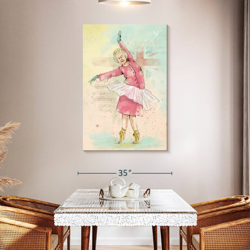 Leisha Dancing Queen, 48" H x 32" W
