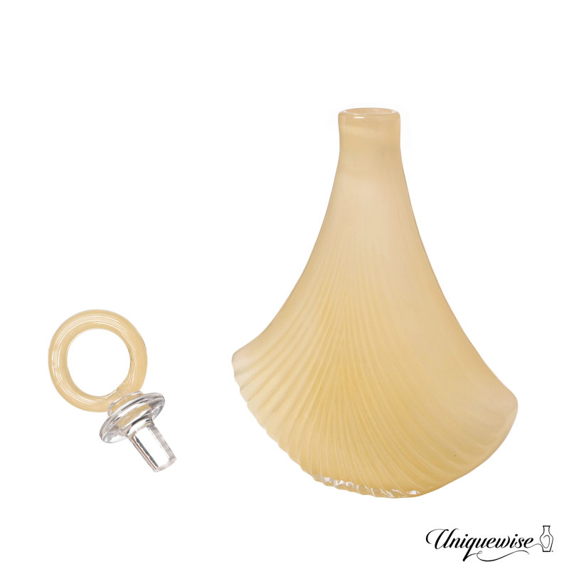 Unique 16-Inch Decanter-Inspired Glass Vase - Ideal Centerpiece For Entryway Tables, Dining Tables, Living Room, And Kitchen Counters - Perfect For Modern, Bohemian, And Farmhouse Style Decoration