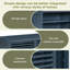 Shoe Bench With Storage And Cushion, Distressed Shutter Storage Bench With Retro Charm For Living Room-2095355940