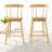 Upholstered Wooden Counter Stool-1177677599
