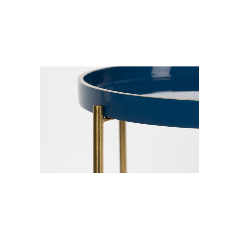 Celina End Table,  Dark Blue