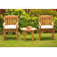 Madison Avenue Outdoor Teak Side Table