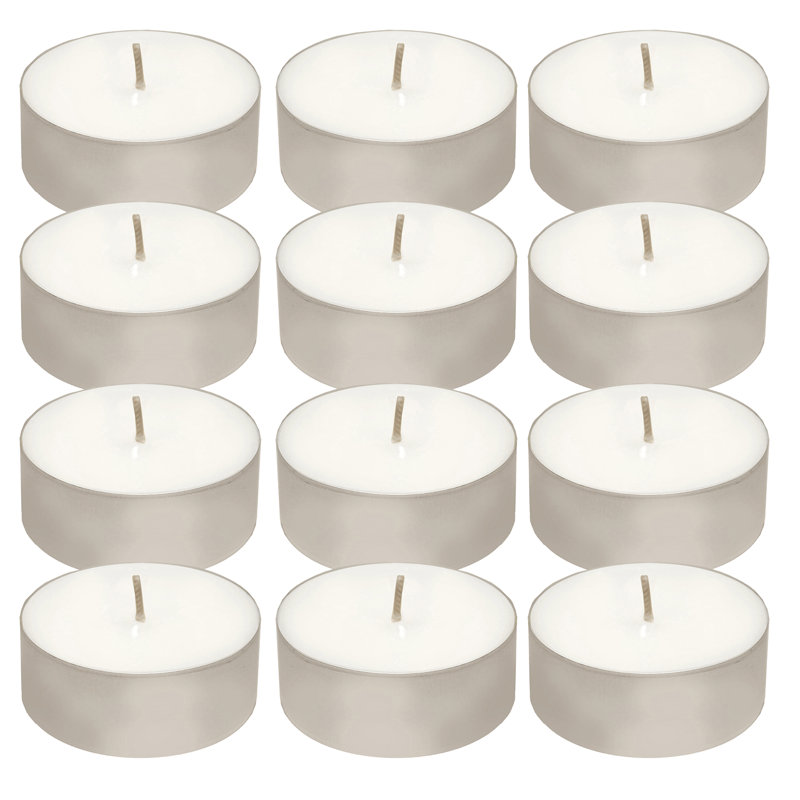 Très grandes bougies chauffe-plat, Paquet de 12