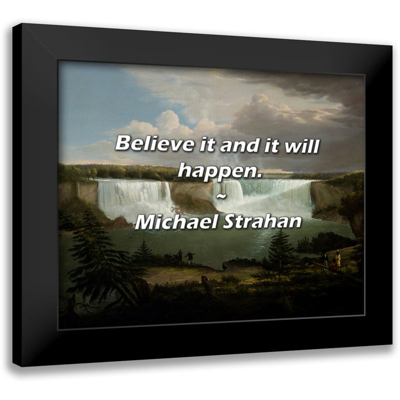 Citation de Michael Strahan: Croyez-le et cela arrivera.