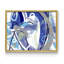 Blue Flow -Framed Print - Restickable-989093362-989093372