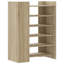 Shoe Cabinet 74.5X37.5X100 Cm Engineered Wood-673456751