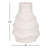 Textured Sculpted Stoneware Vase with Organic Silhouette and Modern Casual Design-989096785