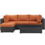 Ensemble modulaire d'extérieur Modway Sojour Wicker Ratta-31483399
