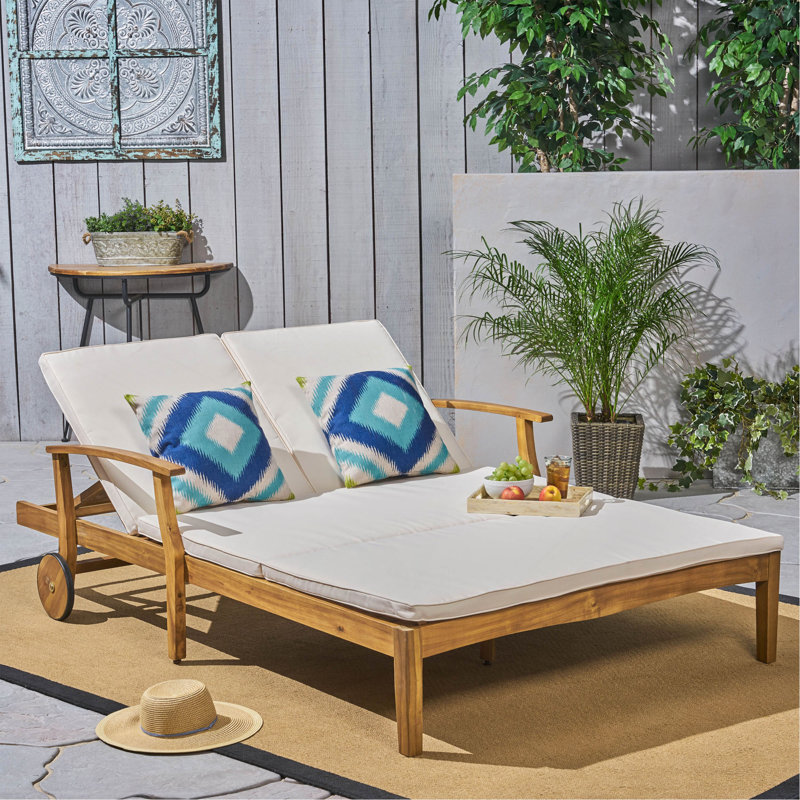 DOUBLE CHAISE PERLA, Crème