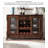 47.24" Walnut Rectangular Solid Wood Wine Racks-1386884812