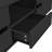 VIBE HAUS Modern High Glossy Rectangle Coffee Table (Only Including Table)-1346224625