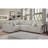 Modular Sectional Sofa with Ottoman