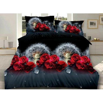Burford Floral Duvet Cover Set with Pillowcases