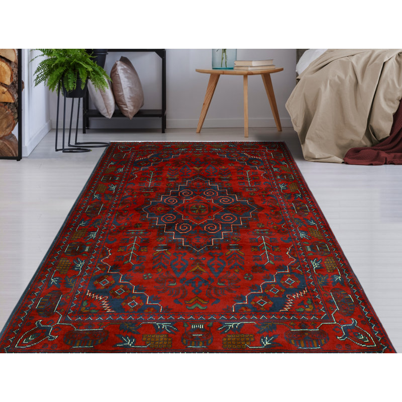 Khyle Nevaeh Red Rug