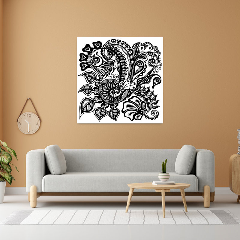 Art contemporain contemporain abstrait abstrait, H 48 po x l 48 po