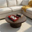 Plateau festonné Spangle - rouille-16426961